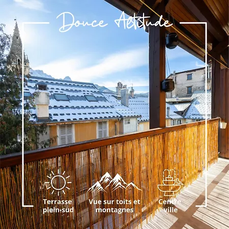 Douce Altitude - Centre - Balcon Apartamento Barcelonnette